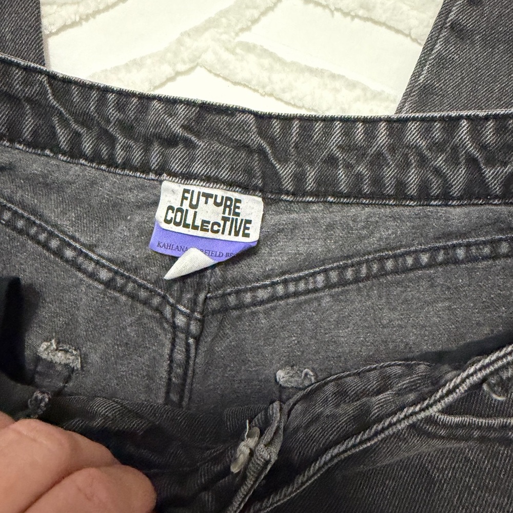 Future Collective High Rise Taper Jeans - Picture 3 of 15